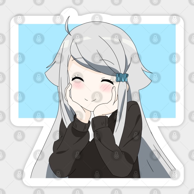 Kazuko Hashima Sticker by Senpaih